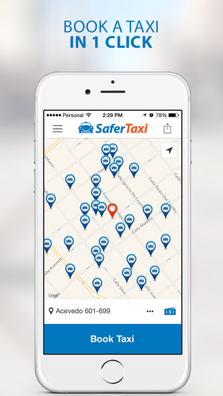 SaferTaxi - Taxis in 1 click
