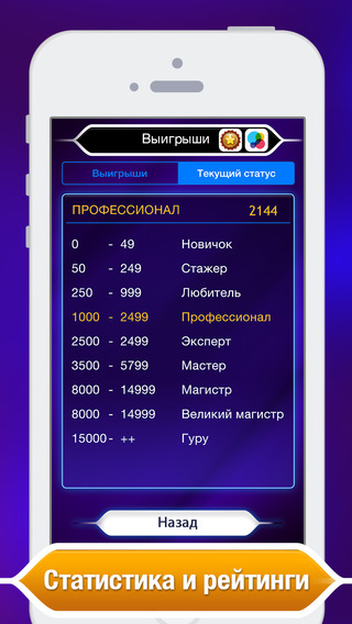 【免費娛樂App】Millionaire Quiz 2015. Горячее кресло.-APP點子