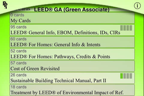 LEED® GA Flashcards: Green Associate screenshot 2