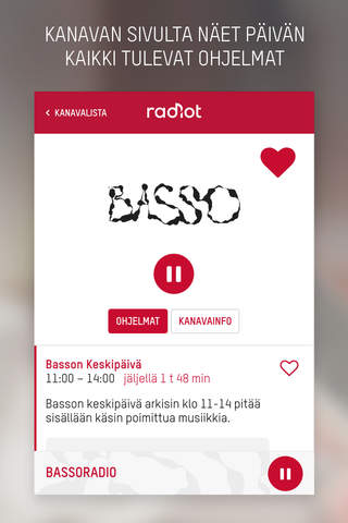 Radiot.fi screenshot 2