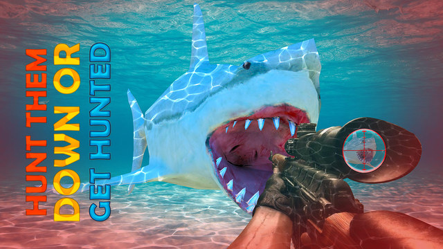 Under Water Shark Hunter – Extreme shooting game