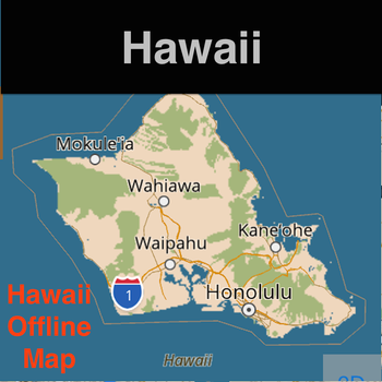 Hawaii Offline Map & Navigation & POI & Travel Guide & Wikipedia 交通運輸 App LOGO-APP開箱王