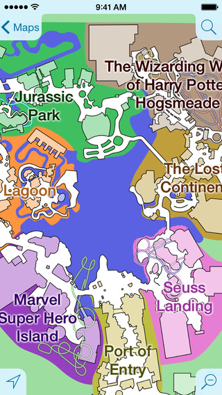 【免費旅遊App】Universal Orlando Maps Free-APP點子