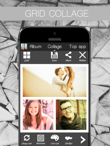 【免費攝影App】Grid Collage - Photo color effect with grid for Instagram-APP點子