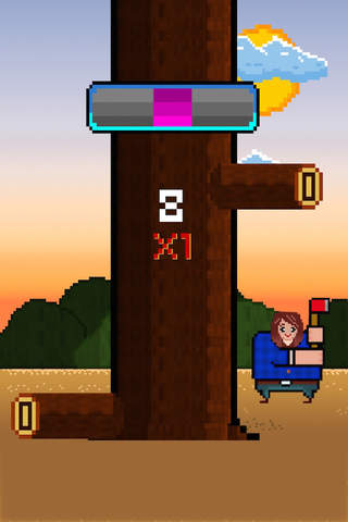 Choppy Girlfriend - Help Her Chop Trees Lumberjack Style Pro screenshot 2