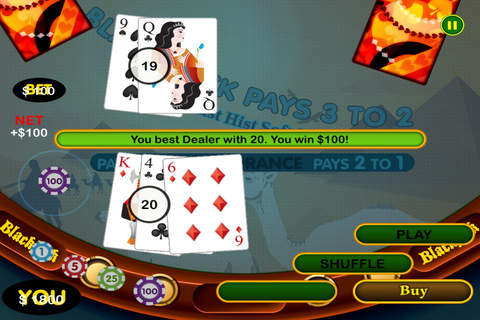 21 Xtreme Pharaoh's & Titan's Blackjack Casino Games Bonanza - Way to Rich-es in My-vegas Craze Free screenshot 2