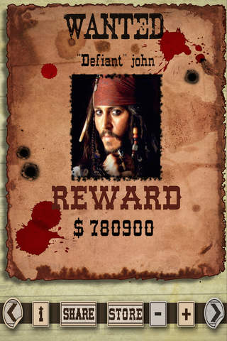 Most Wanted Poster Maker Pro screenshot 3