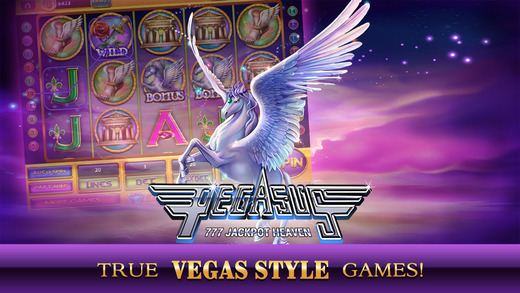 Silver Pegasus Pokies: 777 Jackpot Heaven - Crown of Zeus Vegas Slot-Machines Pokies