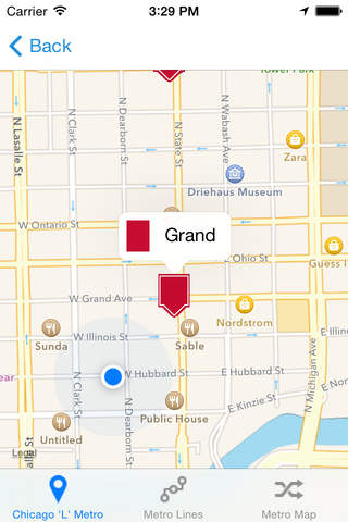 Chicago 'L' - Metro Map screenshot 3