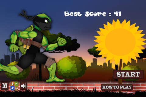 Bionic Ninja Run Quest- Extreme Turtle Rush Adventure LX screenshot 2