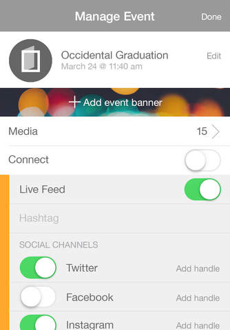 Welcome - The App for Events / Best Place for Handouts, Networking, and Social Media screenshot 3