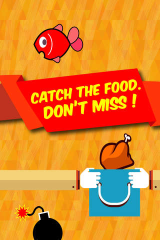 Catch the Food - Catching Falling Fruits & Collect Them All, Feeding Mania Games for Kids screenshot 2
