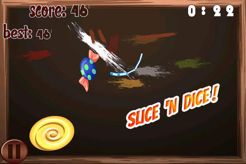 Amazing Ninja Sugar Chop - Sweet Slicing Game ZX screenshot 2