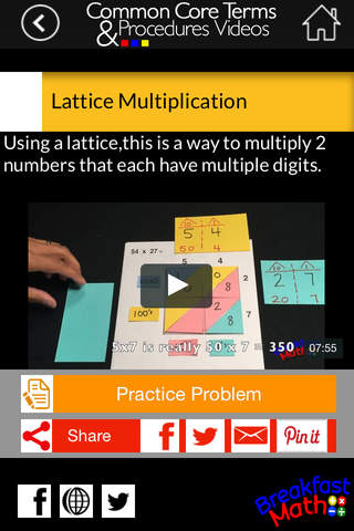 Common Core Math Video Tutor for Parents & Kids screenshot 4