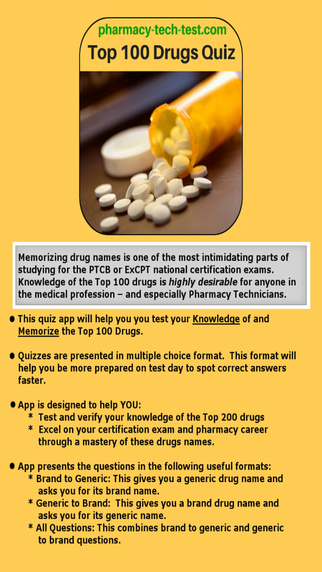 Top 100 Drugs Quiz