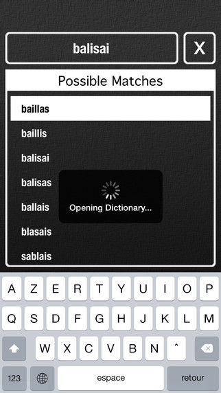 UnScramble French Words