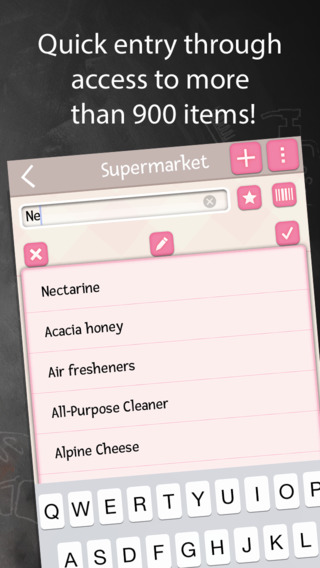 【免費生產應用App】My Shopping list-APP點子