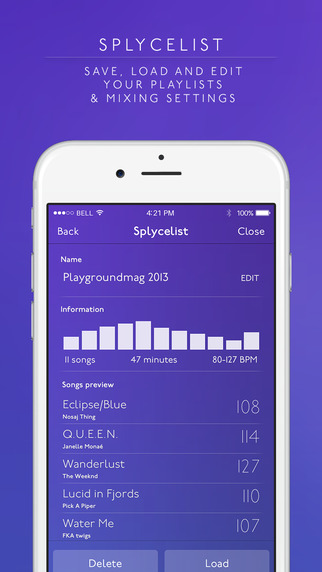 【免費音樂App】Splyce - fancy music player with audio and visual magical powers. Pulselocker Edition!-APP點子