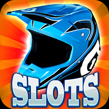 A Motocross Bike Racing Slot Machines - Las Vegas Highway Rivals Rider Casino LOGO-APP點子