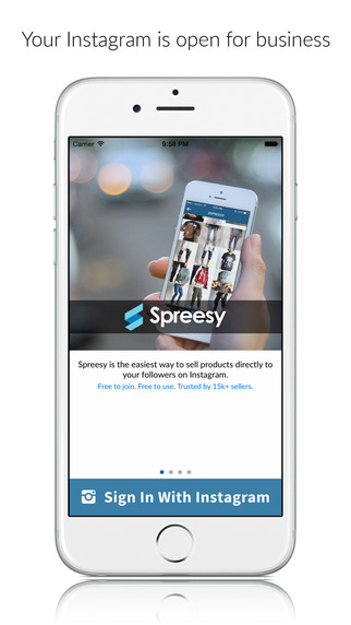 Spreesy - Selling Service For Instagram