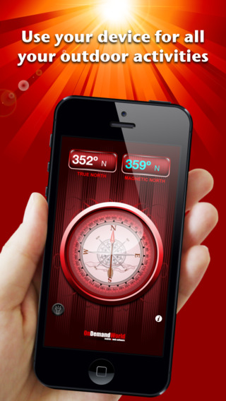 【免費交通運輸App】Compass++ HD – Get a great looking compass!-APP點子