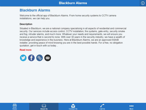 【免費商業App】Blackburn Alarms-APP點子