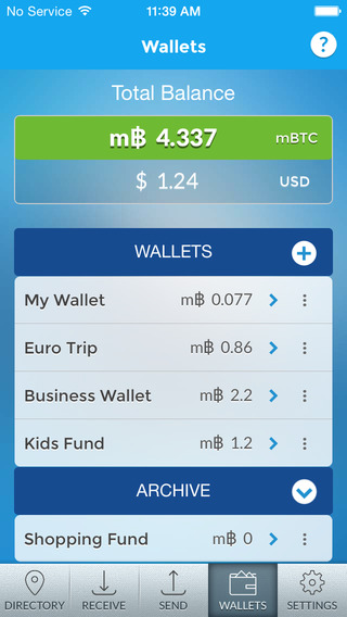 【免費財經App】Bitcoin Wallet - Airbitz-APP點子