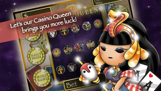 `` Ancient Cleopatra Slots `` - Big Queen of Pharaoh Slot Machines Casino Games