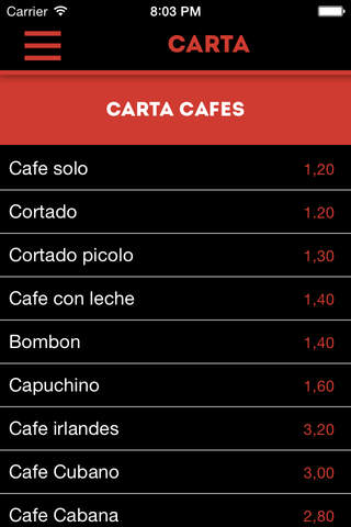 Cabana Café screenshot 3