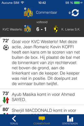 KVC Westerlo screenshot 4