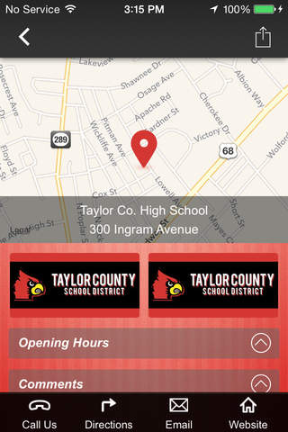 Taylor County School District screenshot 2