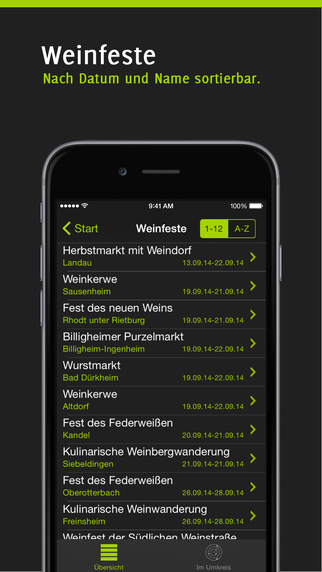 【免費生活App】Weinfest+: Weinfestkalender für die Pfalz-APP點子