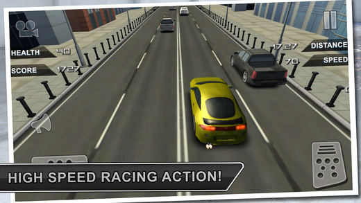 【免費遊戲App】Real 3D Car Traffic Racing Simulator Game-APP點子