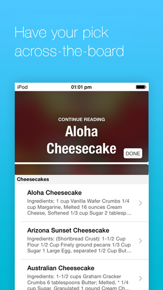 【免費生活App】Cheesecakes, Ice Creams, & Pies-APP點子