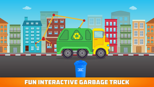 【免費遊戲App】Colors Garbage Truck Free - an alphabet fun game for preschool kids learning colors and love Trucks and Things That Go-APP點子