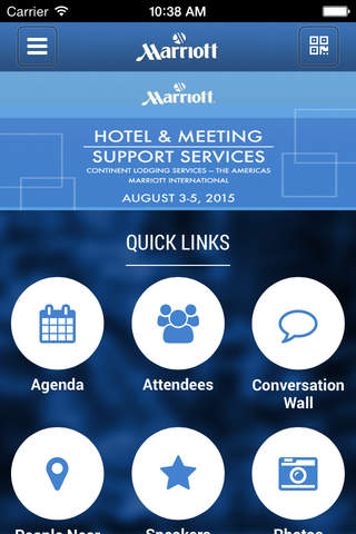 Marriott Hotels & Meetings Support Services 2015 screenshot 2