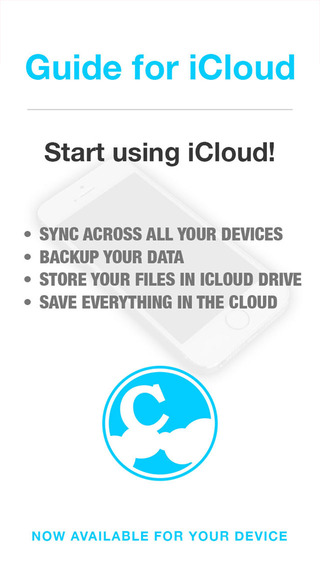 Guide for iCloud iCloud Drive - Backup Restore your Photos