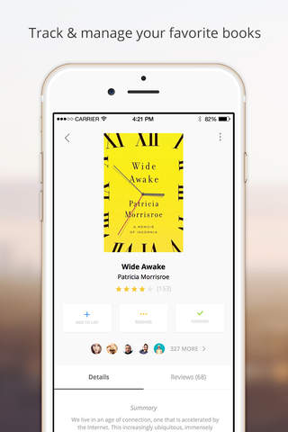 bookmarq - book groups to discover books your friends are reading screenshot 2