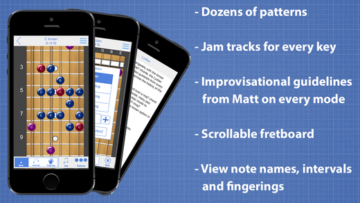 【免費音樂App】Matt Warnock Guitar Jazz Scales-APP點子