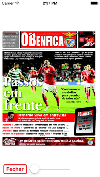 O BENFICA Publicação Oficial do SL Benfica