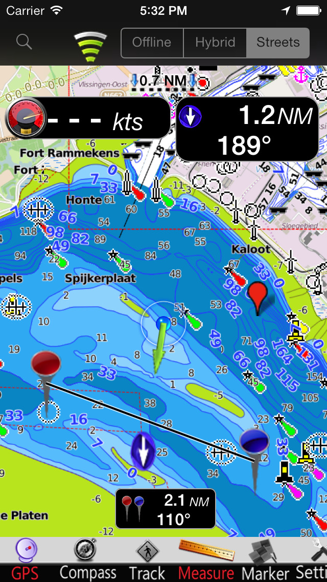 UK-Ireland-Netherlands GPS Nautical charts