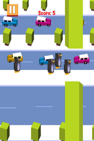 A Flying Penguins In The Block - Cross Them In The City For World-Wide Survival screenshot 4