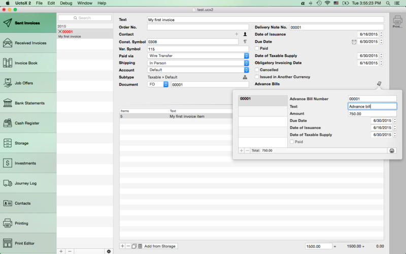 UctoX 2.8.14 Mac 破解版 - 财务管理软件