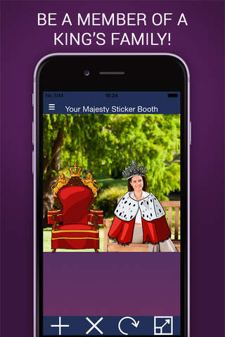 Your Majesty Sticker Booth screenshot 3