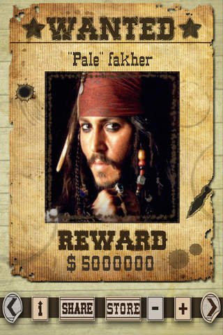 Most Wanted Poster Maker Pro screenshot 2