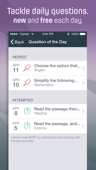 【免費教育App】ACT® Exam Prep 2015-APP點子