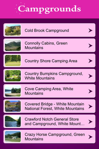 New Hampshire Campgrounds Guide screenshot 2
