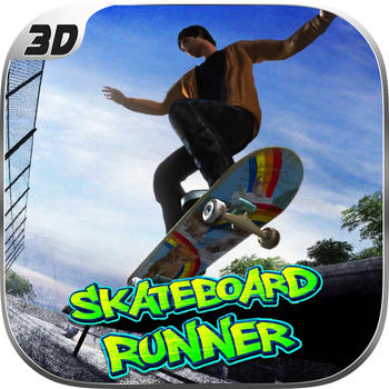 Super SkateBoard Runner 3D 遊戲 App LOGO-APP開箱王