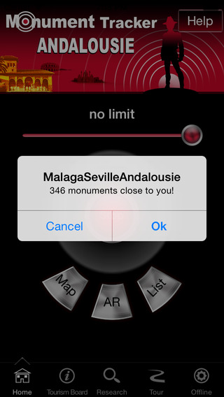 【免費旅遊App】Malaga-Seville-Andalousie Monument Tracker-APP點子