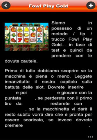 Trucchi Slot Bar screenshot 2
